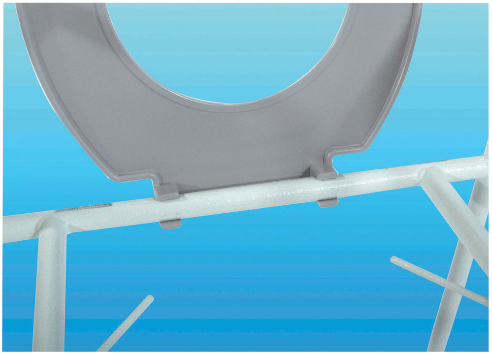 Aidapt Solo Skandia Raised Toilet Seat and Frame with Clip on Seat VR157FC
