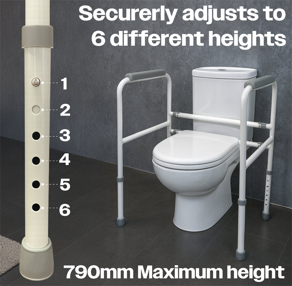 Aidapt Ashford Height Toilet Frame