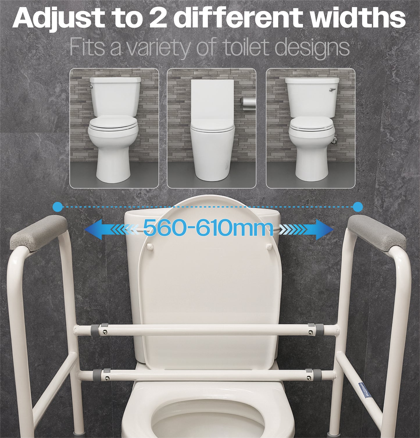 Aidapt Ashford Height Toilet Frame