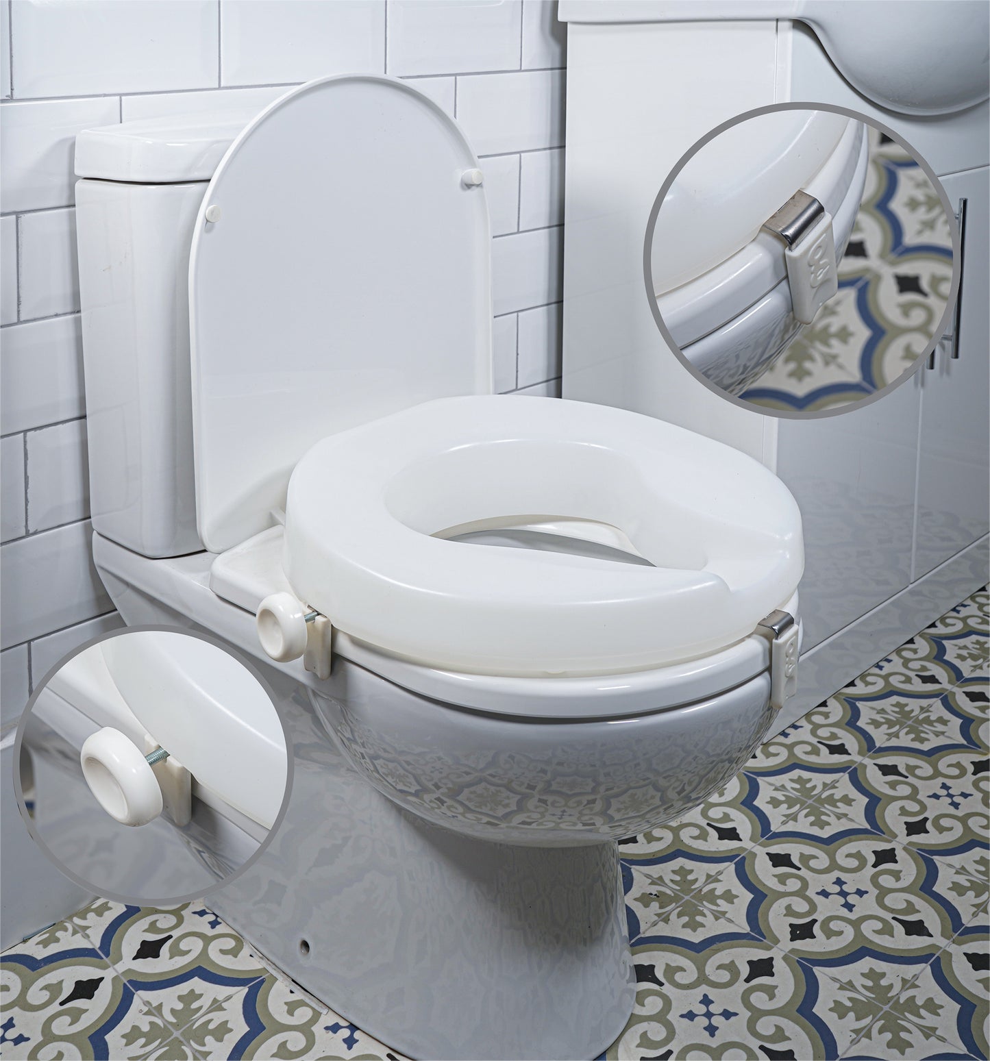 Aidapt Ashby Raised Toilet Seat