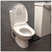 Aidapt E Loo Toilet Seat with Bidet Cleaning featuring a Warm Air Dryer, Night Light and Heated Seat Comfort Function