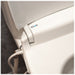 Aidapt E Loo Toilet Seat with Bidet Cleaning featuring a Warm Air Dryer, Night Light and Heated Seat Comfort Function