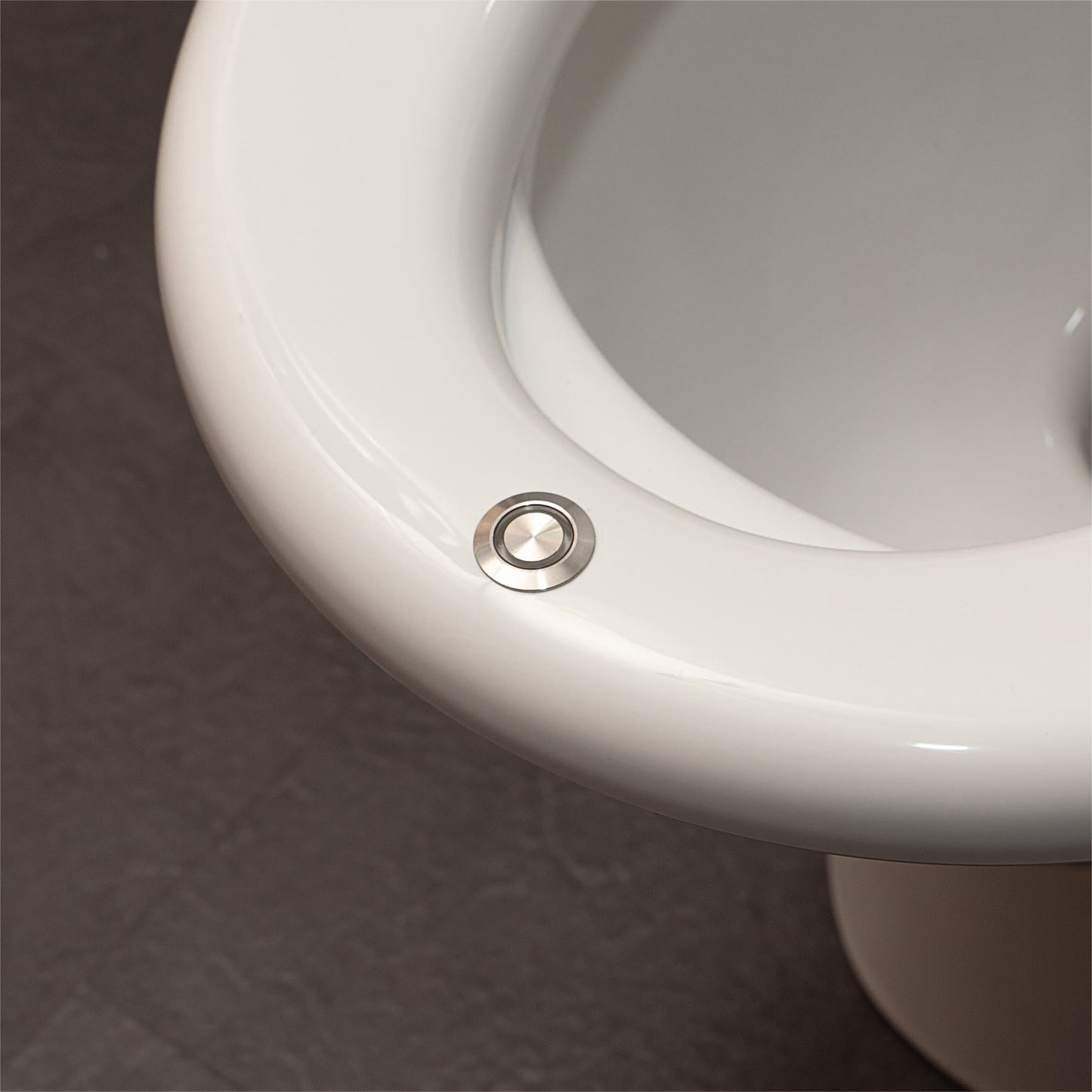Aidapt E Loo Toilet Seat with Bidet Cleaning featuring a Warm Air Dryer, Night Light and Heated Seat Comfort Function VR210