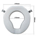Aidapt Ashby Easy Fit Raised Toilet Seat