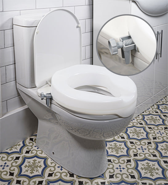 Aidapt Ashby Easy Fit Raised Toilet Seat