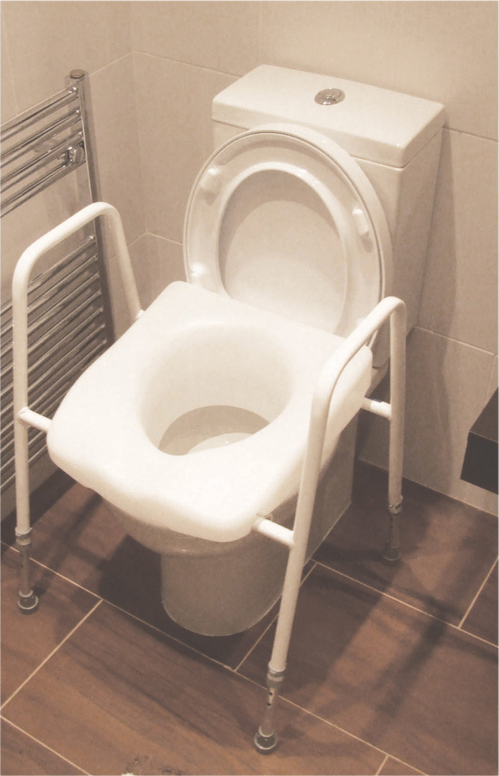 Aidapt President Adjustable Raised Toilet Seat Frame VR219