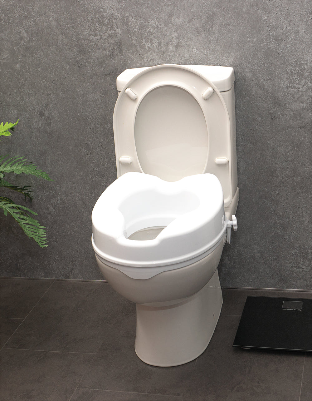 The Viscount Raised Toilet Seat