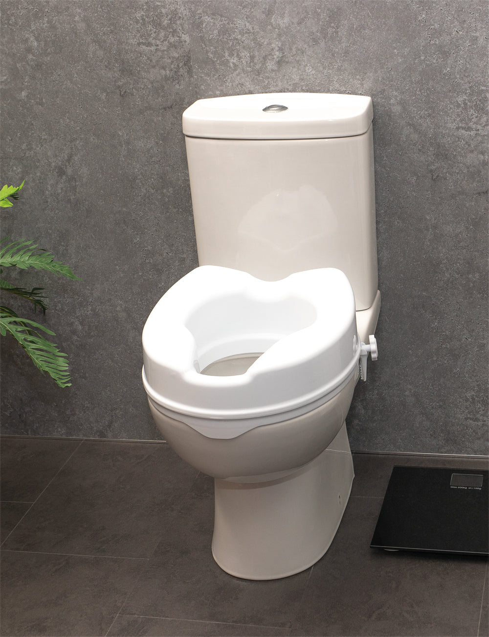 The Viscount Raised Toilet Seat