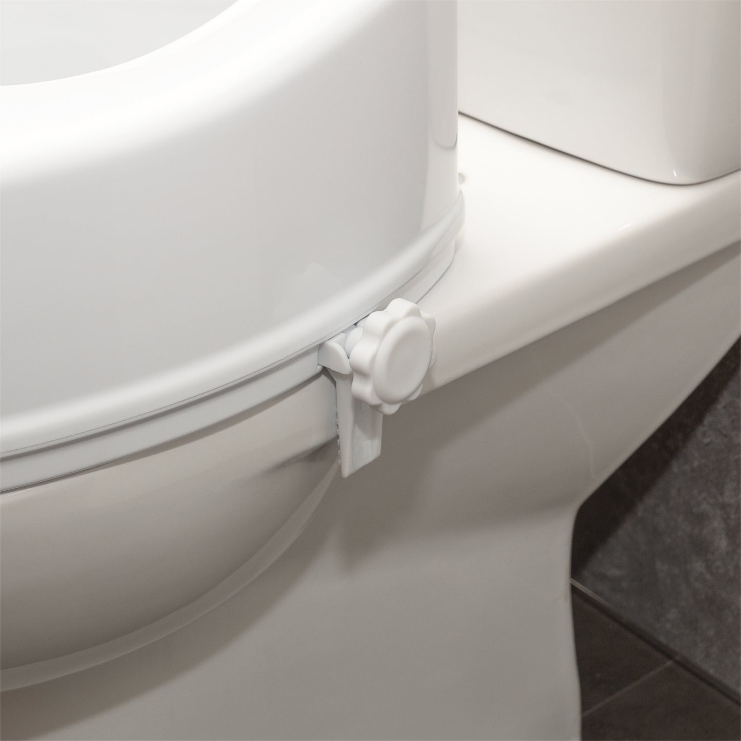 The Viscount Raised Toilet Seat