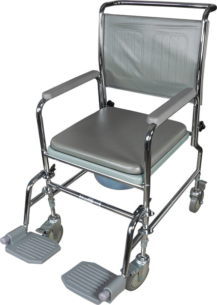 Aidapt VR231X Lenham Transfer Glideabout Mobile Commode Heavy Duty