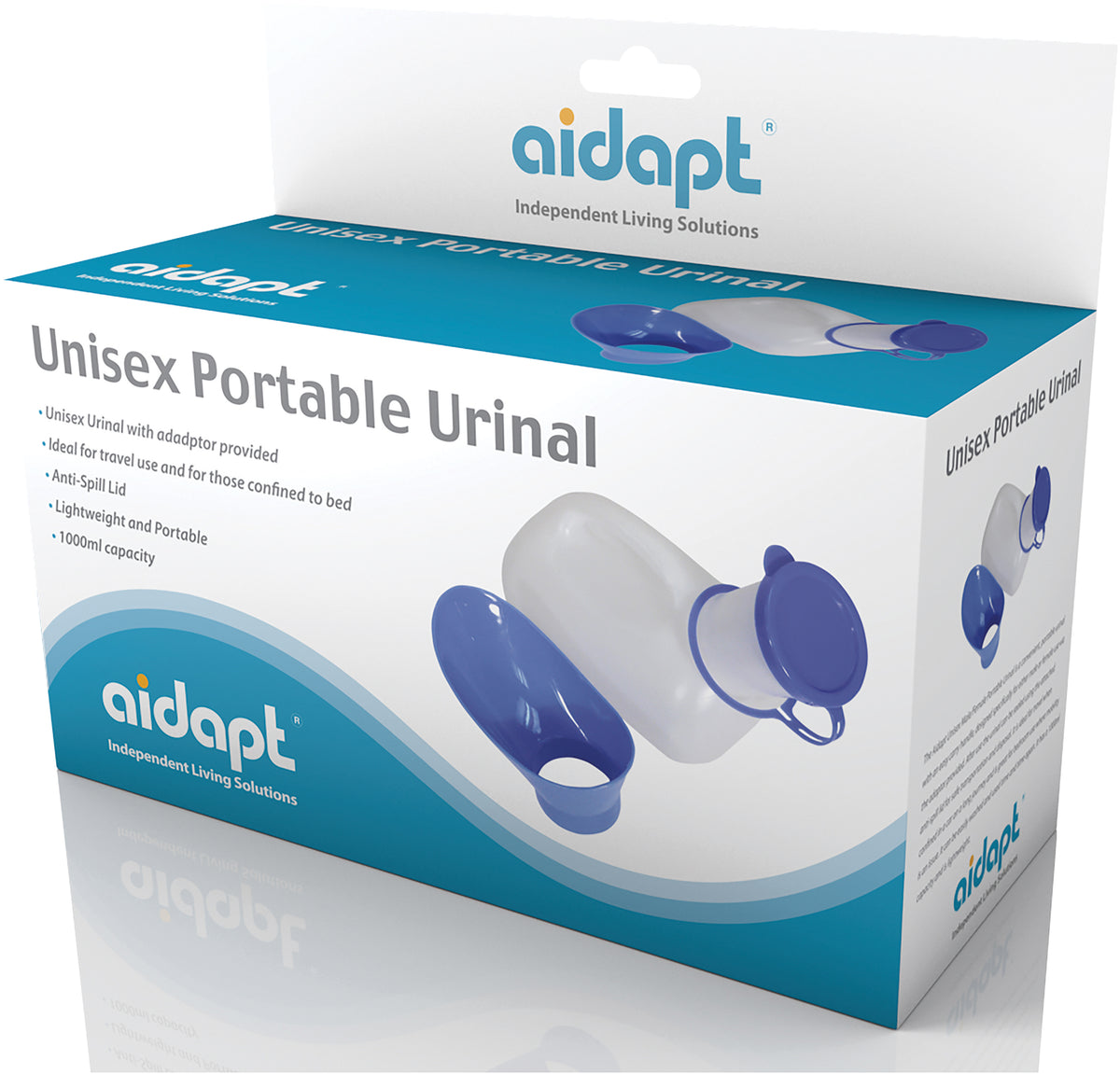 Aidapt Unisex Portable Urinal Male/Female VR268AA