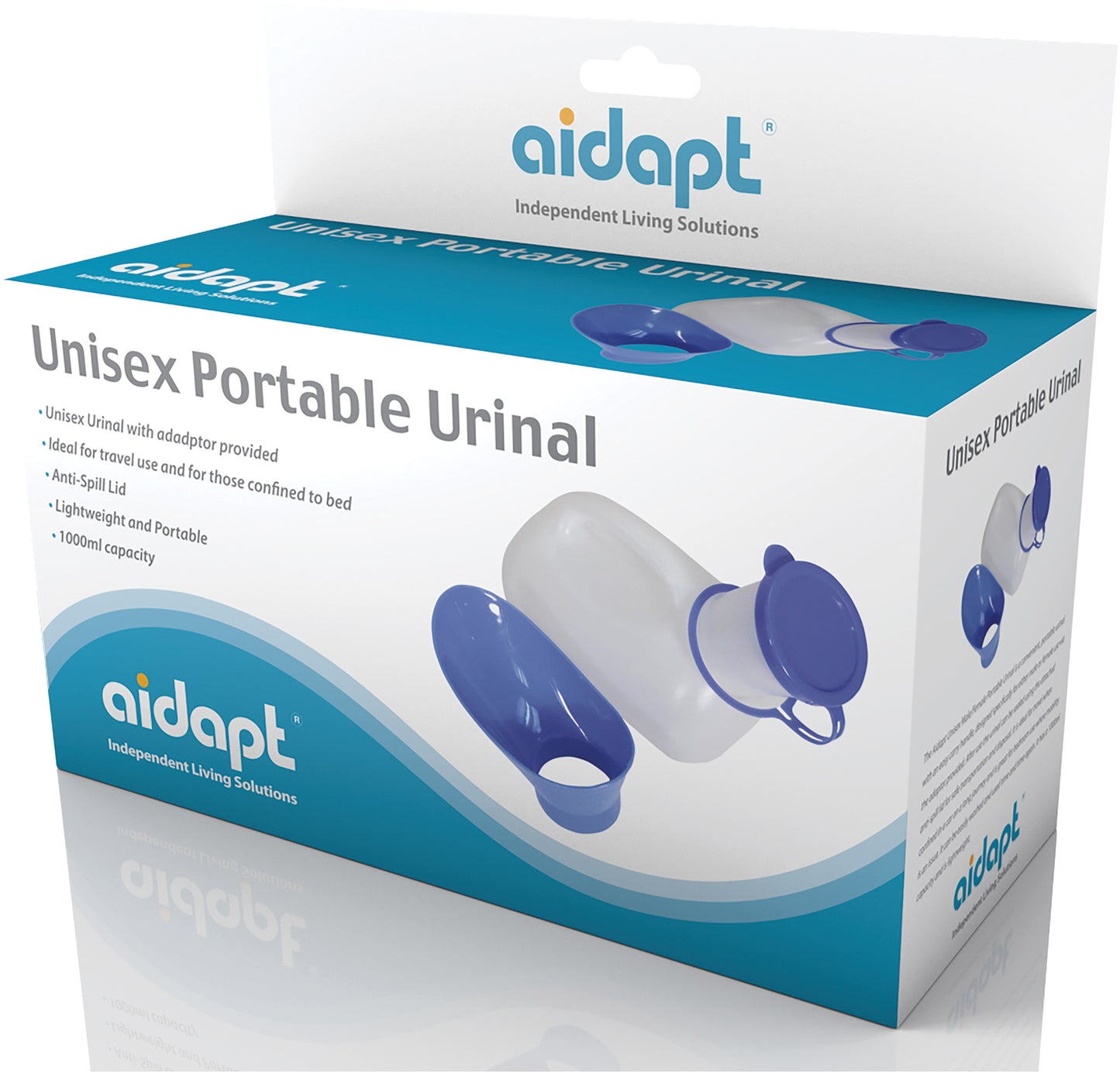 Aidapt Unisex Portable Urinal Male/Female VR268AA