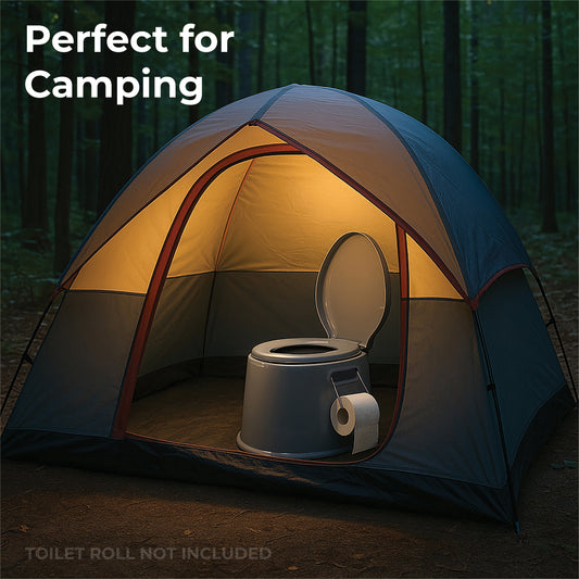 Aidapt Portable Toilet Camping Caravan Fishing Temporary Commode VR275T