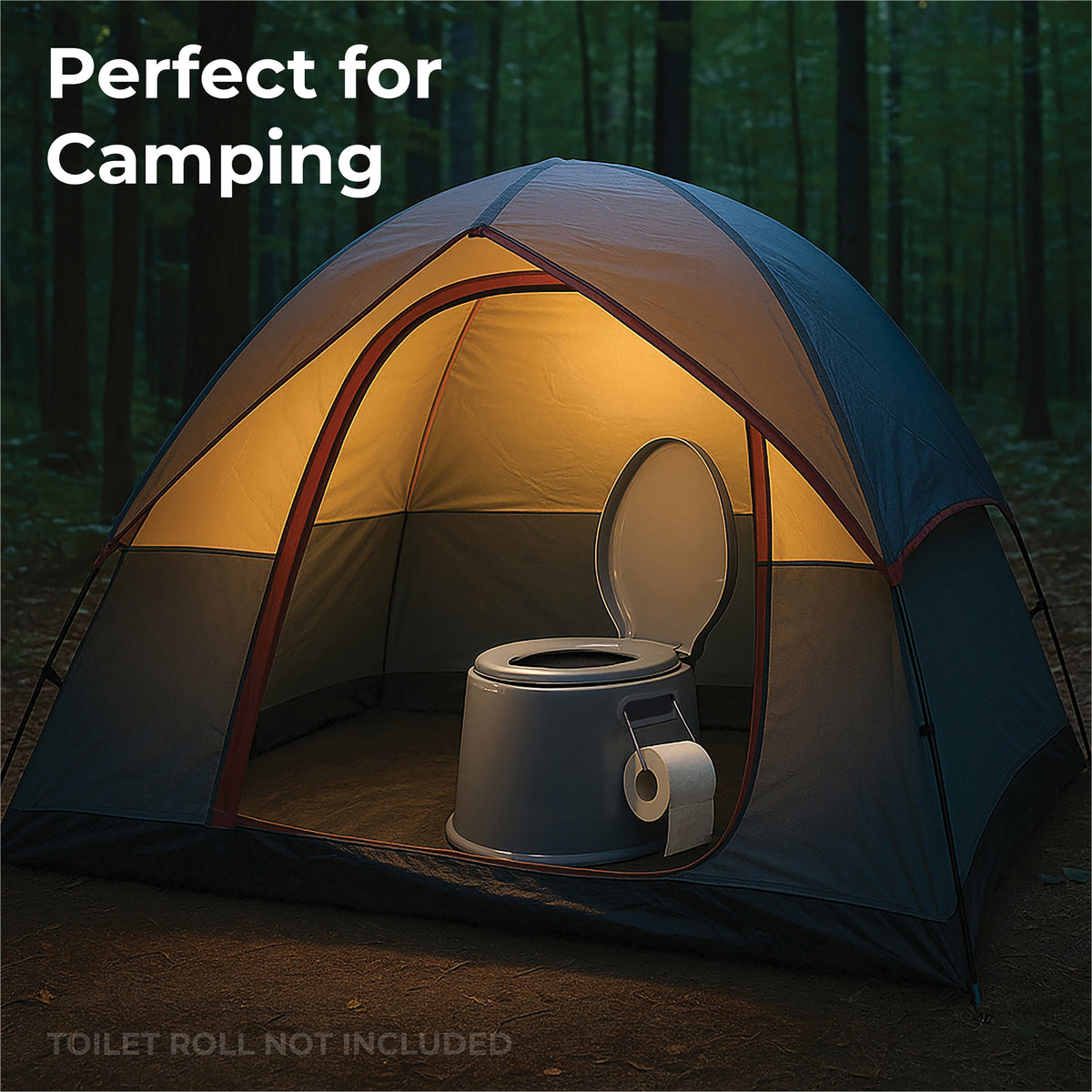 Aidapt Portable Toilet Camping Caravan Fishing Temporary Commode VR275T