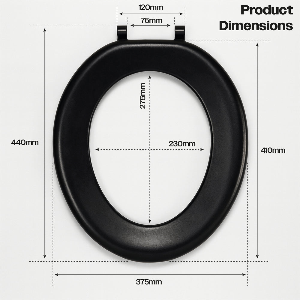 Aidapt Replacement Single Flap Toilet Seat For The Solo Skandia VS229
