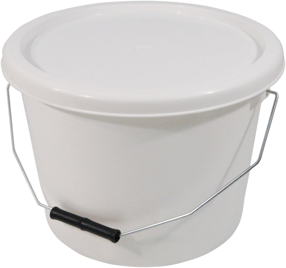 Seau et couvercle de 10 litres pour chaises percées de la gamme Aidapt VS248