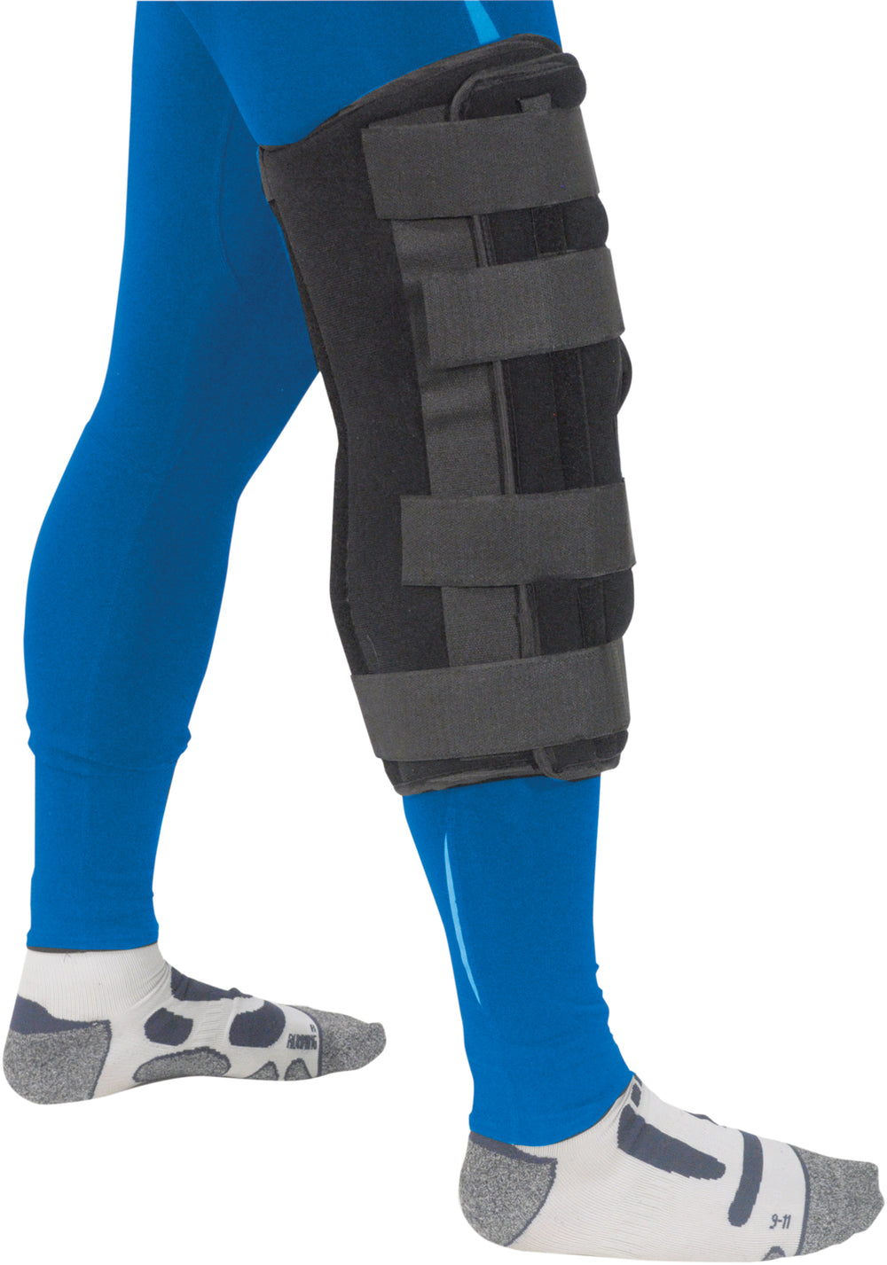 Aidapt Knee Patella Kneecap Immobilizer Full Leg Post Pre Op Velcro VW304