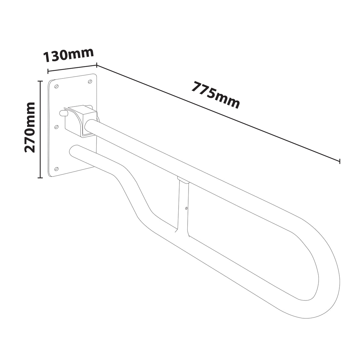 Aidapt Solo Single Hinged Arm Support VY300A VY301A VY302A
