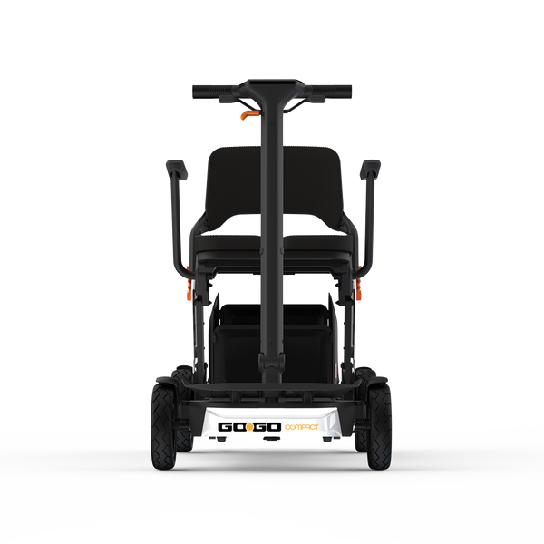 Pride Go Go Compact Lightweight Mint Green White Black Folding 4 Wheel Mobility Scooter