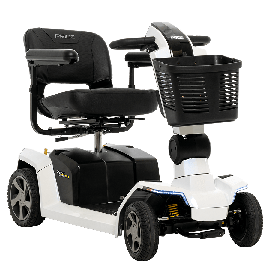 Pride Zero Turn 10 Mobility Scooter 4 wheel 6mph Car Boot