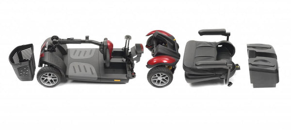 TGA Zest Plus Heavy Duty Mobility Boot Scooter All Colours 4mph Dismantles Compact