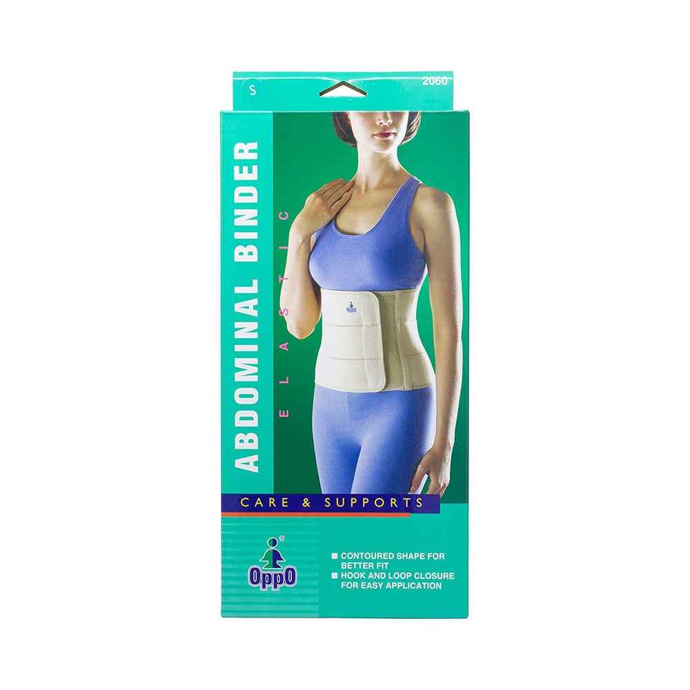 Oppo Post Op Adominal Support Wide Velcro Elastic Brace Elastic Binder Back 2060