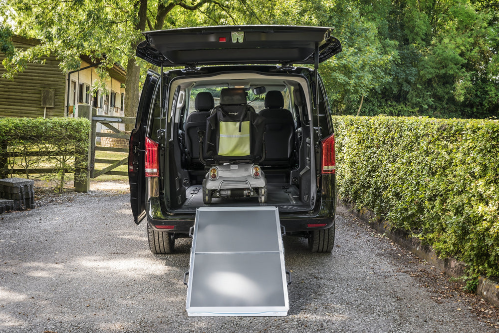 Enable Access Aerolight Broadfold Premium Wheelchair Scooter Folding Ramps AB Super Lightweight Half fold 5 6 7 or 8ft
