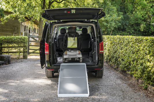Enable Access Aerolight Broadfold Premium Wheelchair Scooter Folding Ramps AB Super Lightweight Half fold 5 6 7 or 8ft