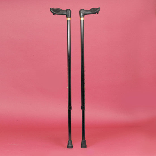 Coloured Comfy Grip Walking Sticks