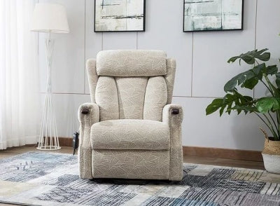 GFA Denmark Dual Motor Riser Recliner Chair Cream or Brown Mocha