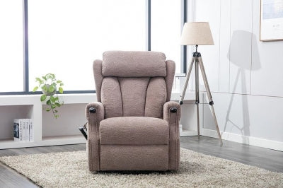 GFA Denmark Dual Motor Riser Recliner Chair Cream or Brown Mocha