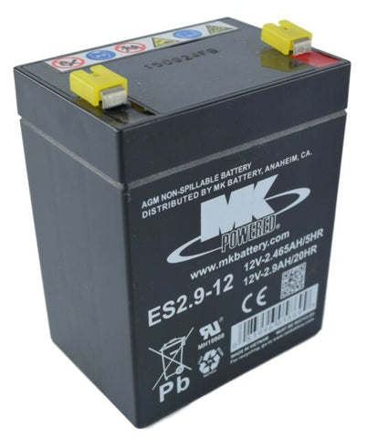 MK 12V 2.9AH SLA Battery