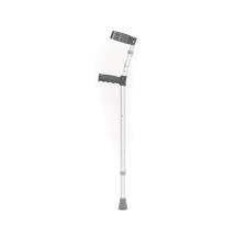 Roma Double Adjustable Elbow Crutches Lightweight Aluminium 2121A Pair