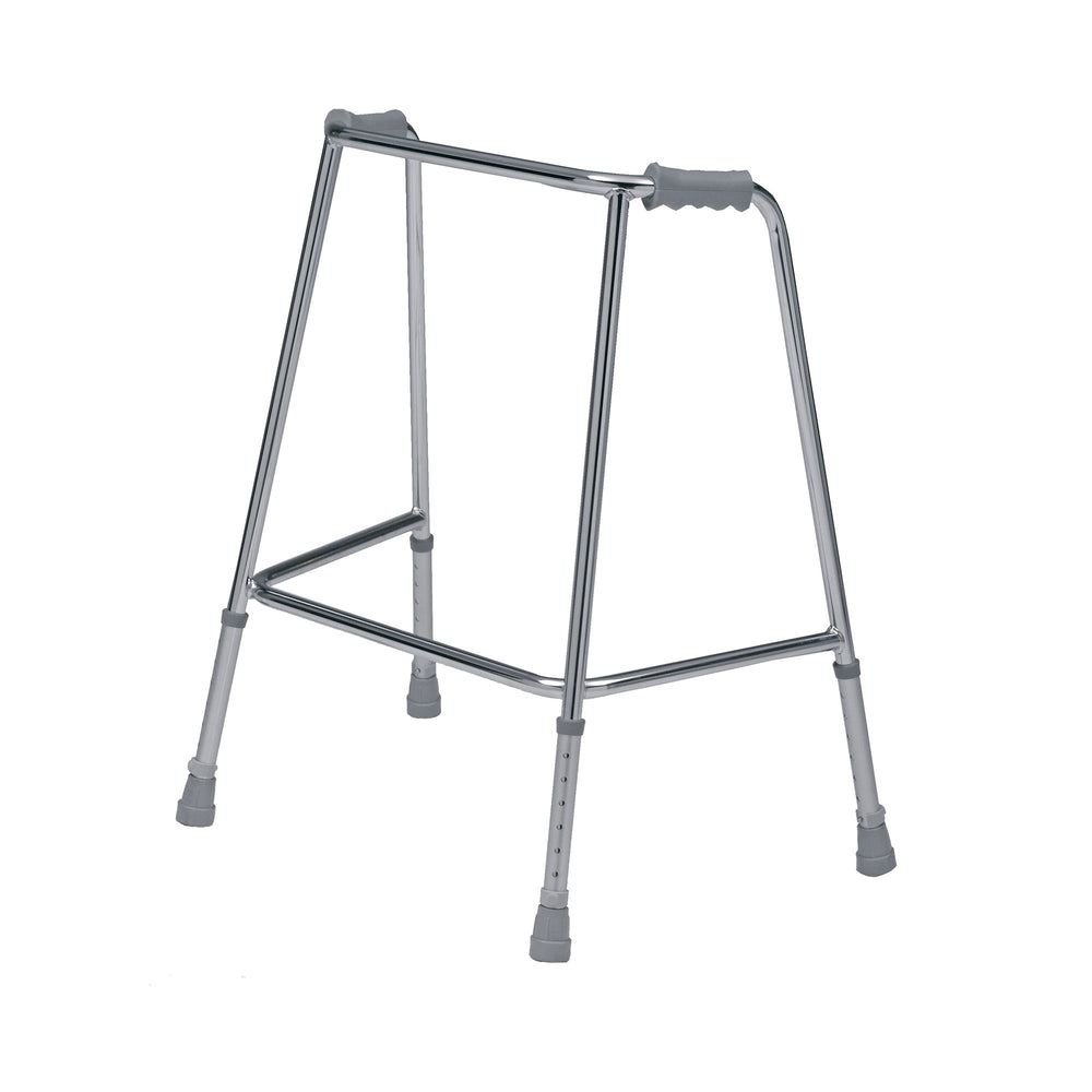 Roma Sturdy Heavy Duty Bariatric Wide Walking Frame Zimmer Lightweight Adjustable Height 2511