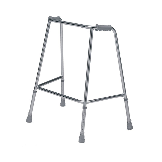 Roma Sturdy Heavy Duty Bariatric Wide Walking Frame Zimmer Lightweight Adjustable Height 2511