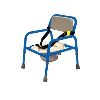 Roma Hospital Community Paediatric Childrens Blue Adjustable Commode Toilet Potty 3310