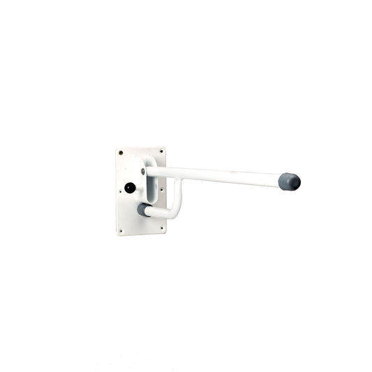Roma Drop Down Grab Rail Straight long arm Wall Mounted Toilet Bathroom 4232