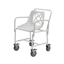 Roma Mobile Shower Chair With Detachable Arms 4551/4BC