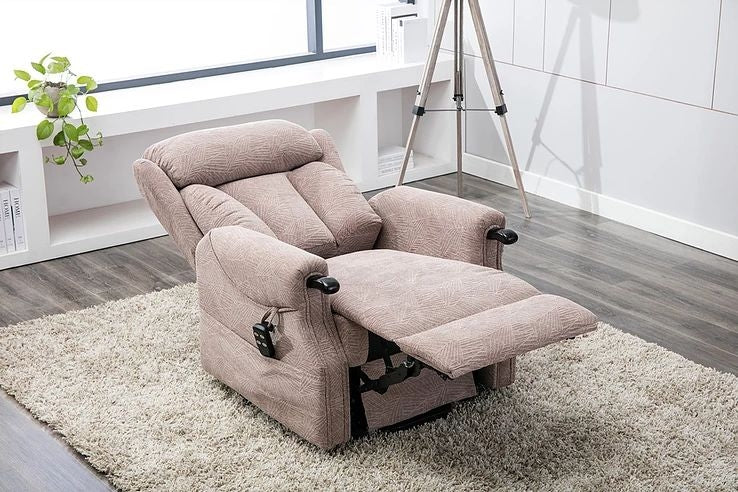 GFA Denmark Dual Motor Riser Recliner Chair Cream or Brown Mocha