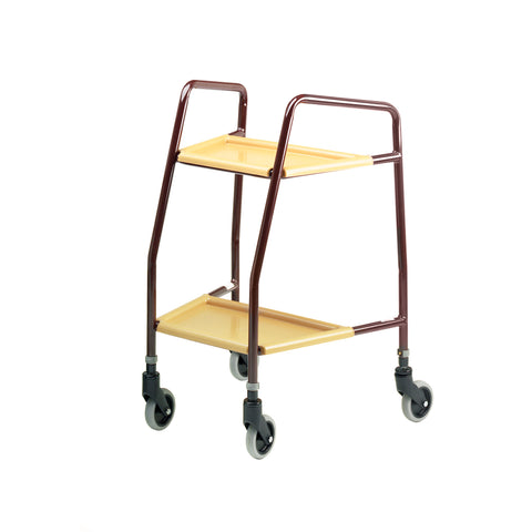 Roma Adjustable Height Trolleywith Plastic Trays 5640