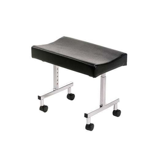 Repose-jambes réglable en vinyle robuste et confortable Roma sur roulettes 5725
