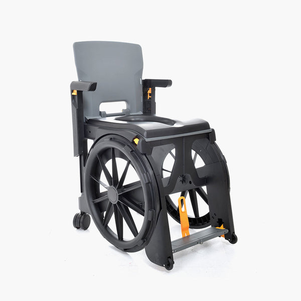 Osprey Wheelable Shower and Toileting Commode Travel Chair - WHEELABLECHAIR
