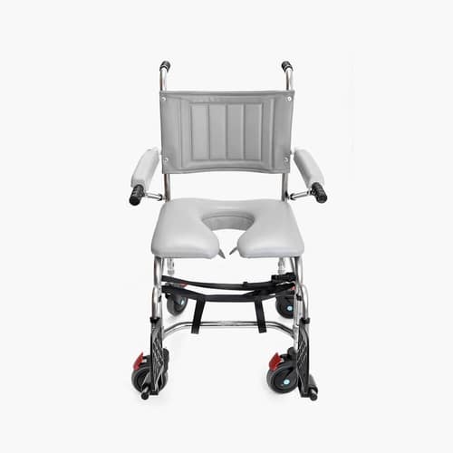 Chaise de douche rembourrée poussée par accompagnateur Osprey Healthcare Timo 710