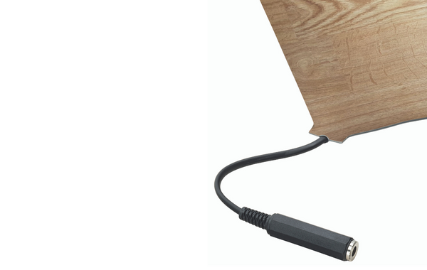 Alerta Wood Mat, Farmhouse Oak - Single Ring Plug - WAM-FHOAK-S