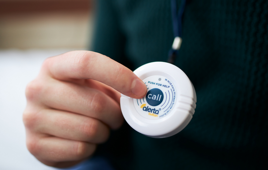 Alerta Wireless Button Carer Panic Alarm Nurse Call System W-NCB