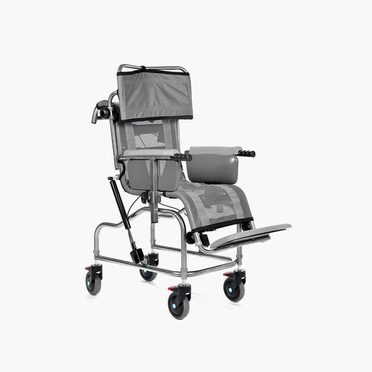 Chaise de douche mobile Osprey Timo Tilt In Space à bascule pour nourrissons, tout-petits et petits enfants, en maille, modèle 900TISIN