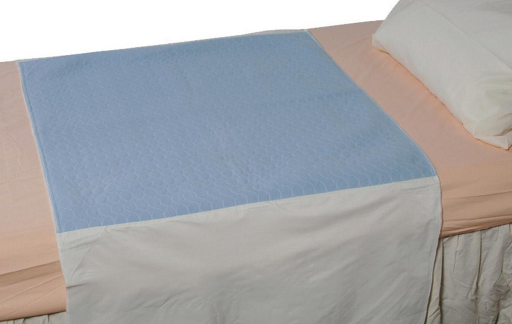 2 x Incontinence Washable Bed Pad Without Tucks 75 x 90cm - Reusable (Twin  pack)