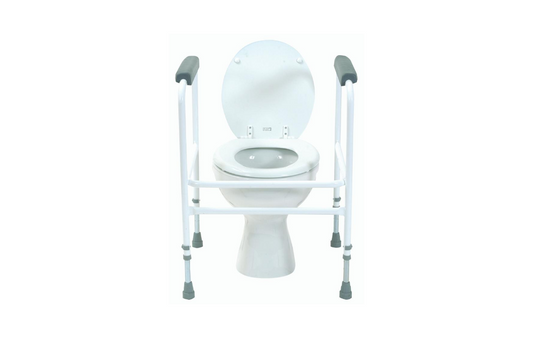 Alerta Portable Toilet Surround Frame No Seat Adjustable Height ALT-BE003