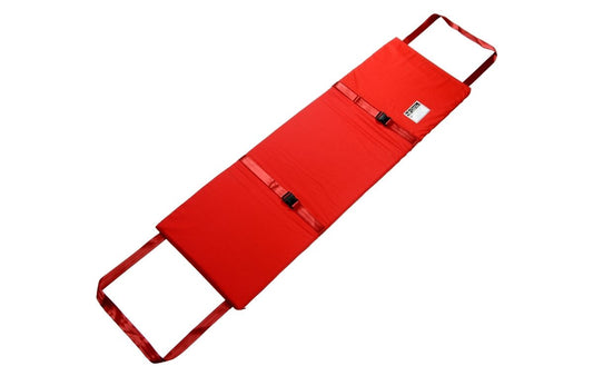 Alerte Évacuation Incendie Sécurité Luge Personne Drap de Transfert Mural Sac Zip Rouge ALT-E002