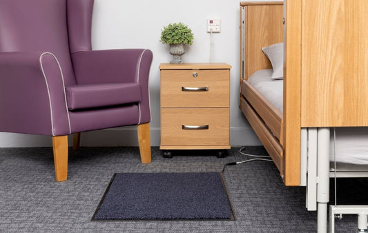 Alarme de Chute Alerta Deluxe Alertamat Tapis Moquette Fiche à Anneau Simple Prévention des Chutes DAM-S